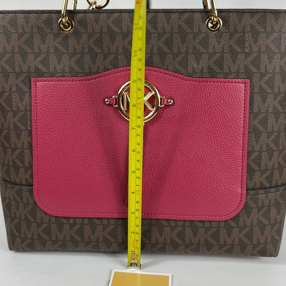 Michael Kors Large Signature Logo Tote Shoulder Bag NWT - Picture 14 of 14